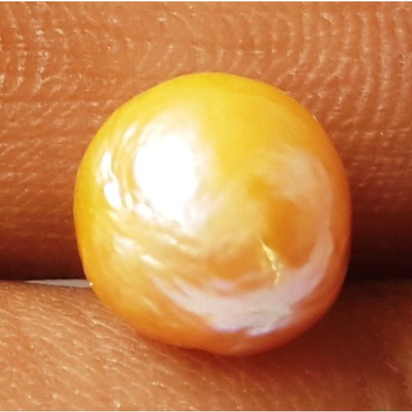 5.68 Carats Natural Venezuela Pearl 9.24 x 9.31 x 9.16 mm