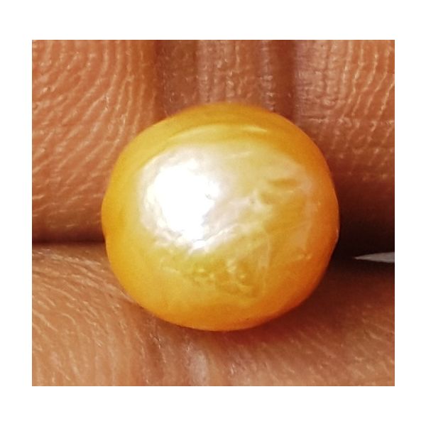 5.63 Carats Natural Venezuela Pearl 9.28 x 8.75 x 9.24 mm