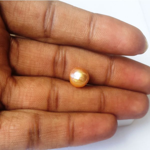 5.59 Carats Natural Venezuela Pearl 9.13 x 8.97 x 9.12 mm
