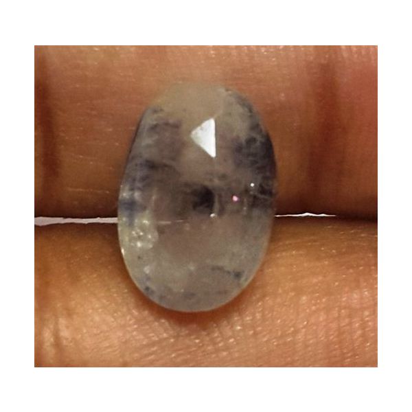 7.42 Carats Ceylon Blue Sapphire 12.24x8.39x7.43mm