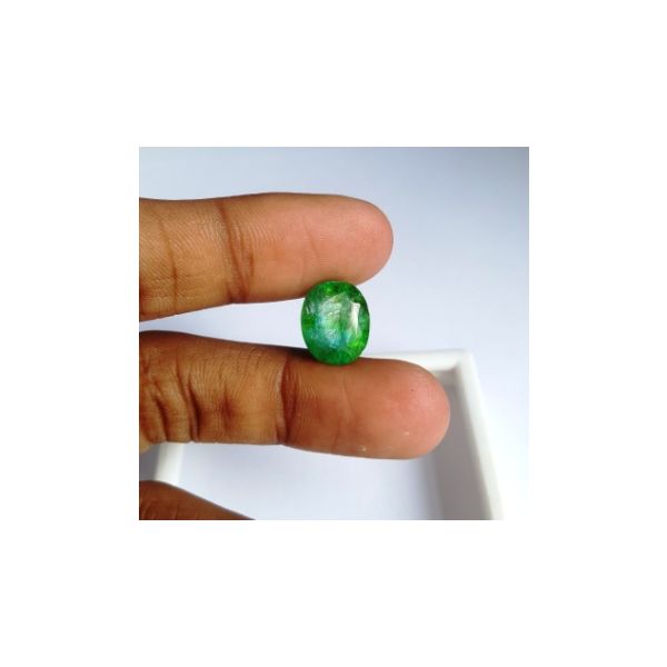 6.56 Carats NaturalColumbian Emerald 12.82 x 10.51 x 6.73 mm