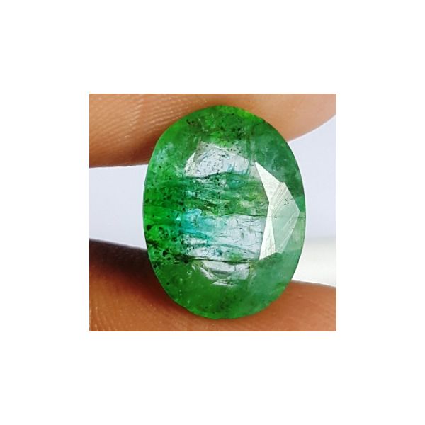 5.01 Carats NaturalColumbian Emerald 13.27 x 10.11 x 5.29 mm