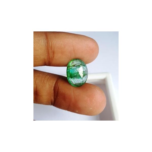 5.01 Carats NaturalColumbian Emerald 13.27 x 10.11 x 5.29 mm
