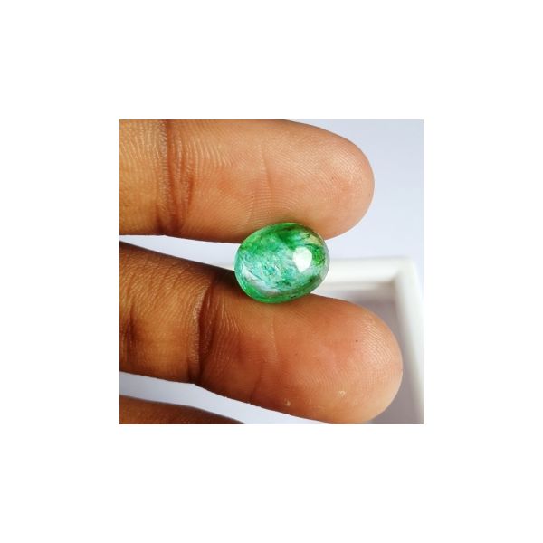 5.08 Carats NaturalColumbian Emerald 11.89 x 9.77 x 6.35 mm