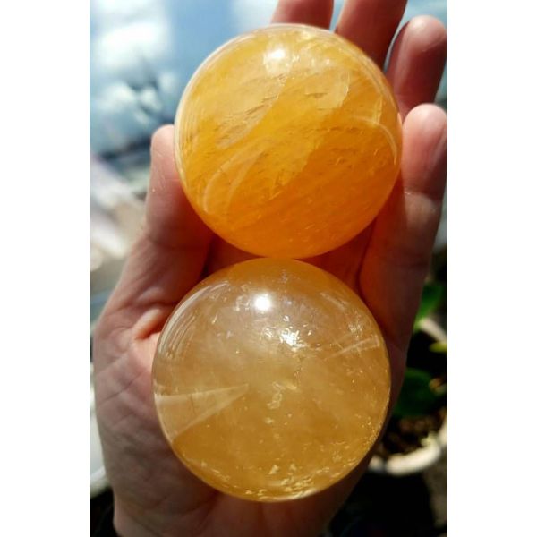 Calcite Ball 323 Gram
