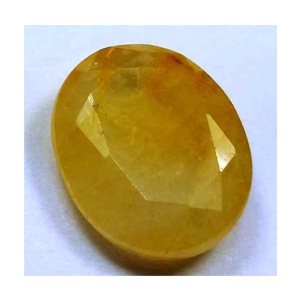 9.01 Carats Ceylon Yellow Sapphire 14.27 x 11.69 x 4.76 mm