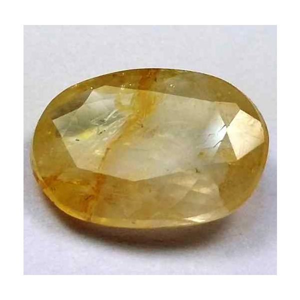 5.58 Carats Ceylon Yellow Sapphire 13.23 x 9.27 x 4.46 mm