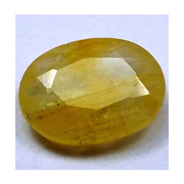 3.25 Carats Ceylon Yellow Sapphire 10.95 x 8.59 x 3.56 mm
