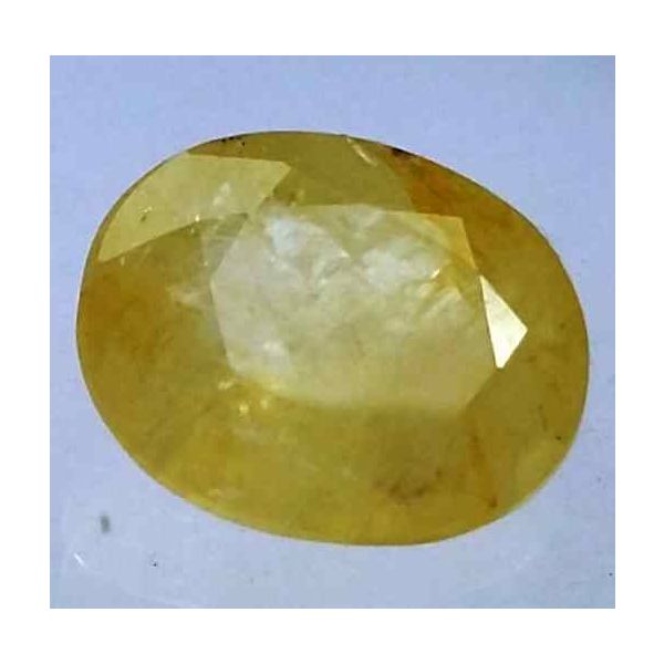 3.85 Carats Ceylon Yellow Sapphire 10.47 x 8.42 x 4.68 mm