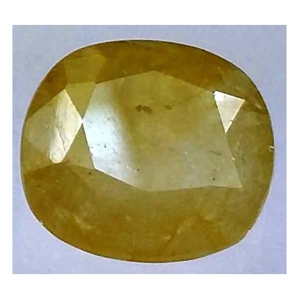 3.88 Carats Ceylon Yellow Sapphire 10.47 x 9.76 x 3.76 mm