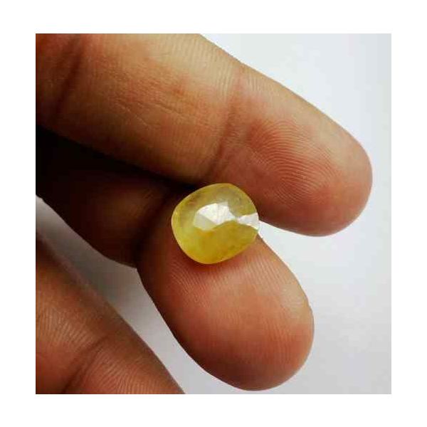 3.88 Carats Ceylon Yellow Sapphire 10.47 x 9.76 x 3.76 mm