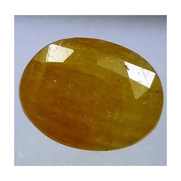 6.45 Carats Ceylon Yellow Sapphire 12.02 x 9.38 x 5.80 mm