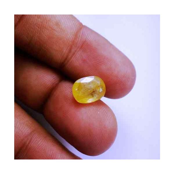 4.79 Carats Ceylon Yellow Sapphire 10.23 x 7.87 x 5.51 mm