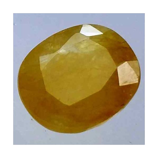 4.54 Carats Ceylon Yellow Sapphire 10.38 x 9.15 x 5.06 mm