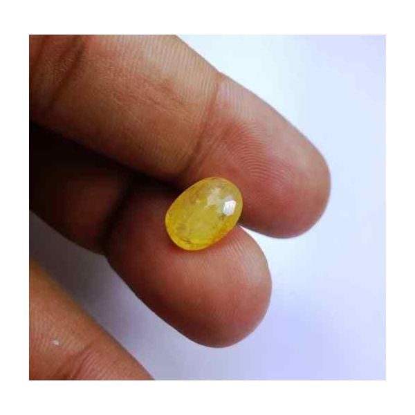 3.04 Carats Ceylon Yellow Sapphire 11.06 x 8.24 x 3.68 mm