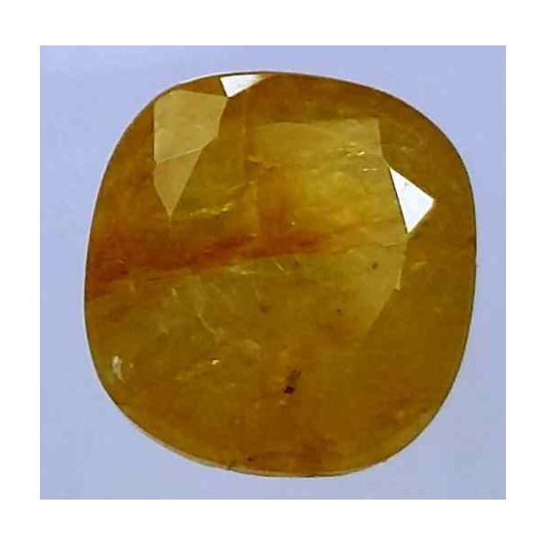 5.01 Carats Ceylon Yellow Sapphire 9.81 x 9.10 x 5.81 mm