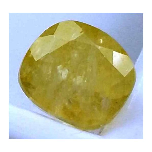 3.07 Carats Ceylon Yellow Sapphire 7.74 x 7.13 x 5.73 mm