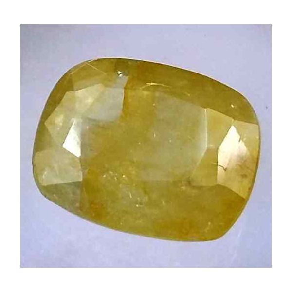 3.79 Carats Ceylon Yellow Sapphire 12.25 x 9.28 x 3.42 mm