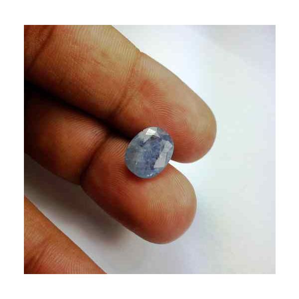 3.74 Carats Ceylon Blue Sapphire 11.16 x 8.94 x 3.51 mm