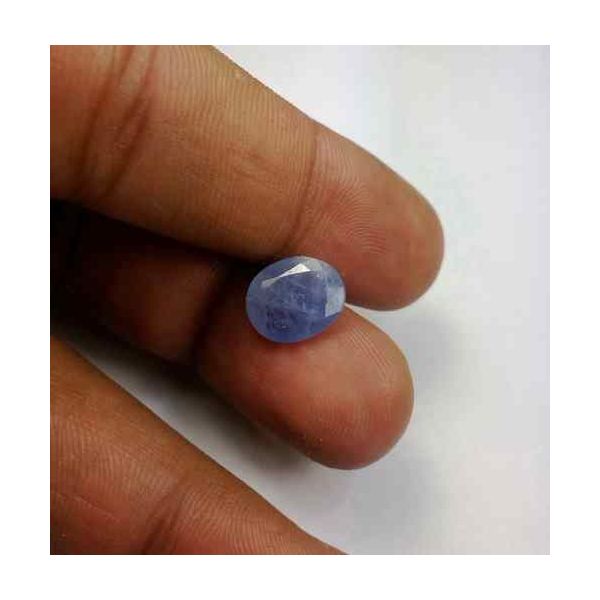 3.13 Carats Ceylon Blue Sapphire 10.93 x 9.14 x 2.89 mm