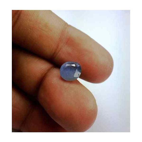 2.60 Carats Ceylon Blue Sapphire 8.18 x 7.70 x 4.03 mm