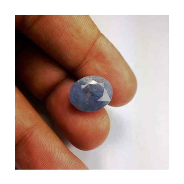 11.91 Carats Ceylon Blue Sapphire 14.28 x 11.70 x 7.75 mm