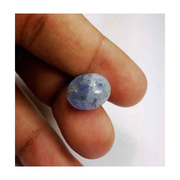 11.91 Carats Ceylon Blue Sapphire 14.28 x 11.70 x 7.75 mm