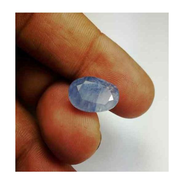 9.78 Carats Ceylon Blue Sapphire 15.08 x 9.74 x 7.47 mm