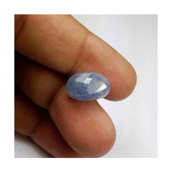 9.78 Carats Ceylon Blue Sapphire 15.08 x 9.74 x 7.47 mm