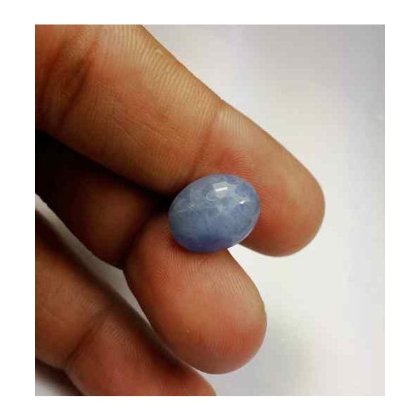 8.96 Carats Ceylon Blue Sapphire 13.93 x 11.21 x 5.77 mm