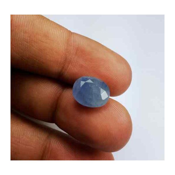 7.36 Carats Ceylon Blue Sapphire 11.83 x 9.55 x 6.96 mm