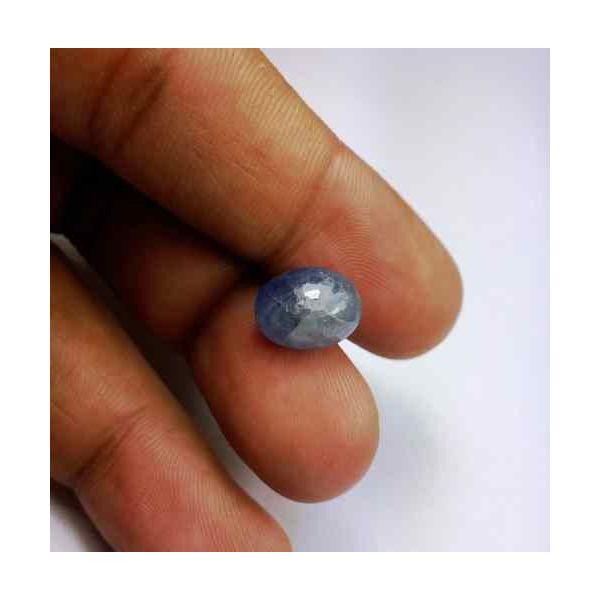 6.61 Carats Ceylon Blue Sapphire 11.73 x 9.04 x 6.35 mm