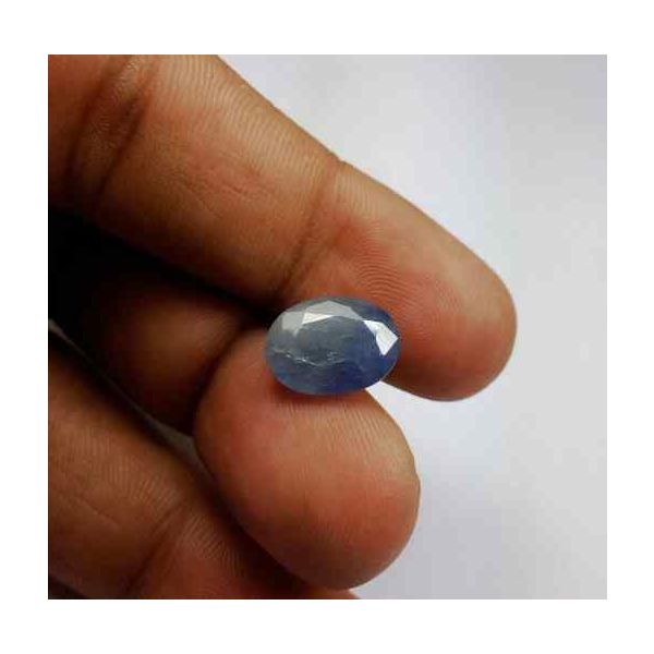 6.15 Carats Ceylon Blue Sapphire 12.48 x 9.27 x 5.42 mm