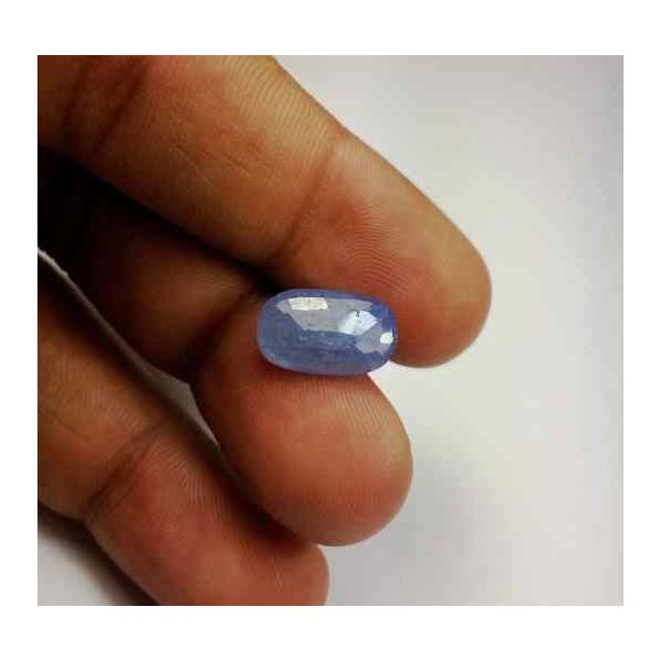 5.02 Carats Ceylon Blue Sapphire 13.87 x 8.43 x 3.79 mm
