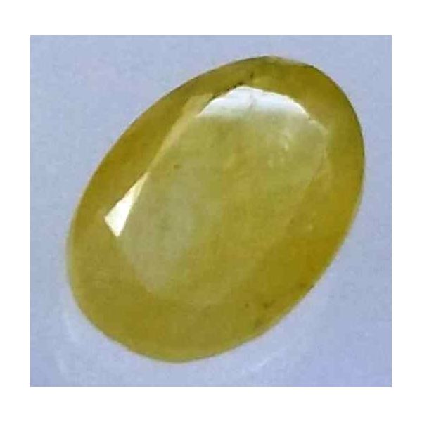 3.98 Carats Ceylon Yellow Sapphire 11.79 x 8.11 x 4.36 mm