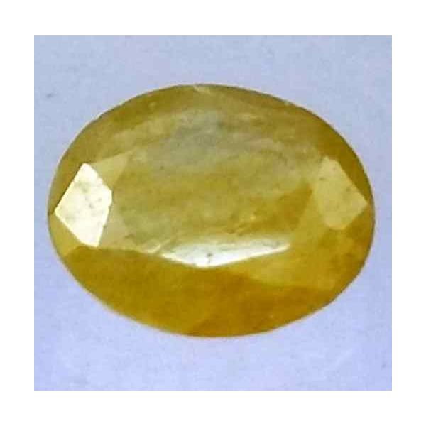 2.25 Carats Ceylon Yellow Sapphire 9.53 x 8.55 x 3.01 mm