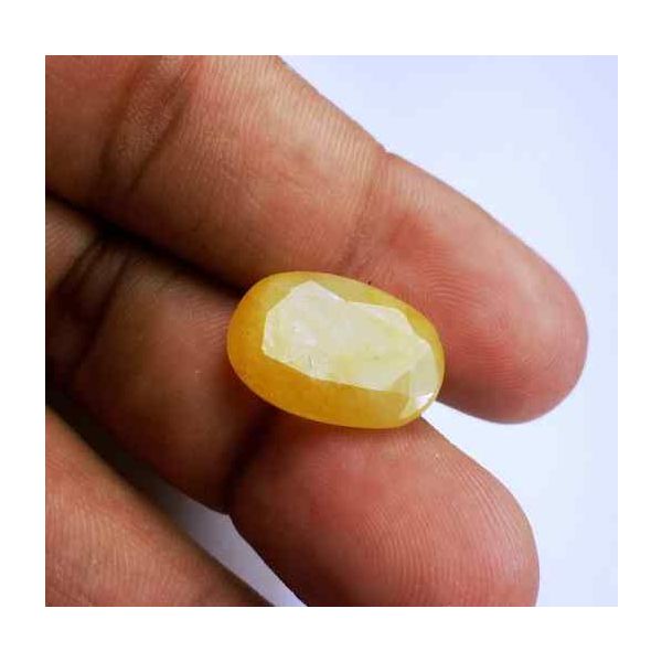 14.06 Carats Ceylon Yellow Sapphire 17.98 x 13.09 x 5.23 mm