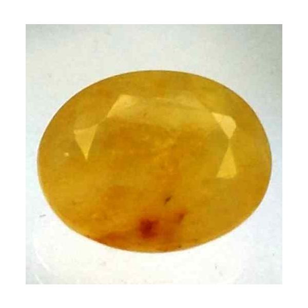 7.32 Carats Ceylon Yellow Sapphire 12.69 x 10.18 x 5.72 mm