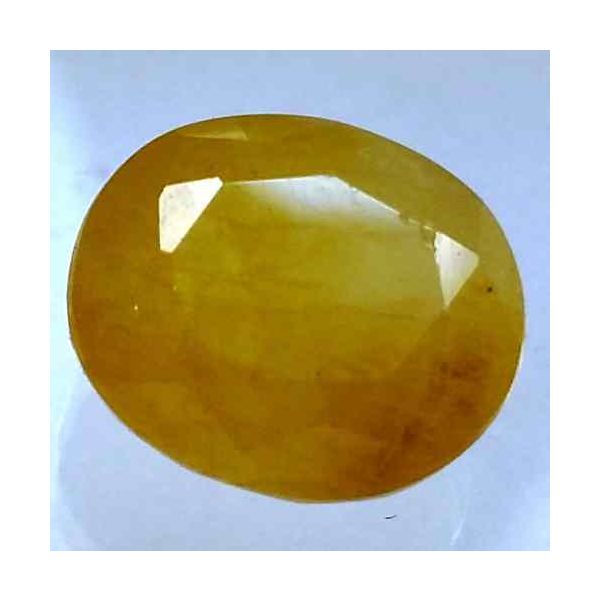 8.09 Carats Ceylon Yellow Sapphire 11.48 x 9.78 x 6.86 mm