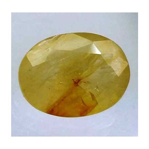 4.74 Carats Ceylon Yellow Sapphire 12.02 x 9.32 x 4.63 mm