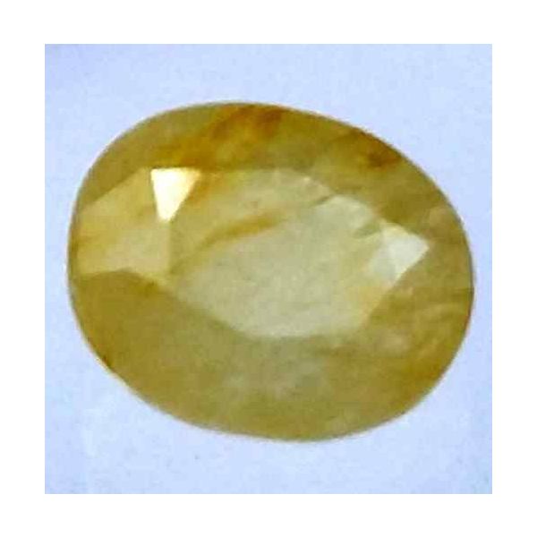 3.54 Carats Ceyloni Yellow Sapphire 9.74 x 8.37 x 4.47 mm