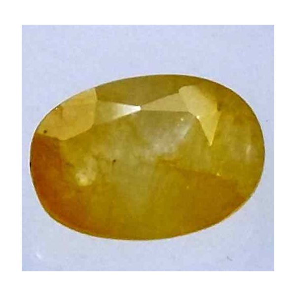 4.12 Carats Ceyloni Yellow Sapphire 11.82 x 8.21 x 4.50 mm