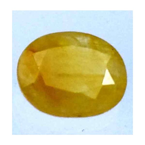 3.23 Carats Ceylon Yellow Sapphire 10.55 x 9.26 x 3.16 mm