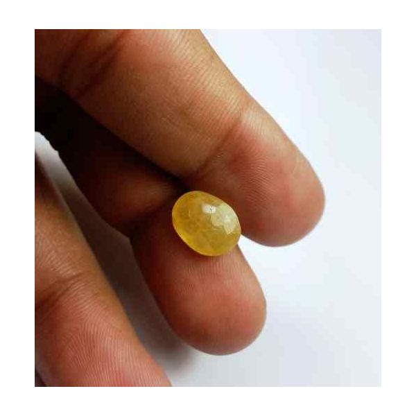 4.19 Carats Ceylon Yellow Sapphire 11.21 x 8.88 x 4.42 mm