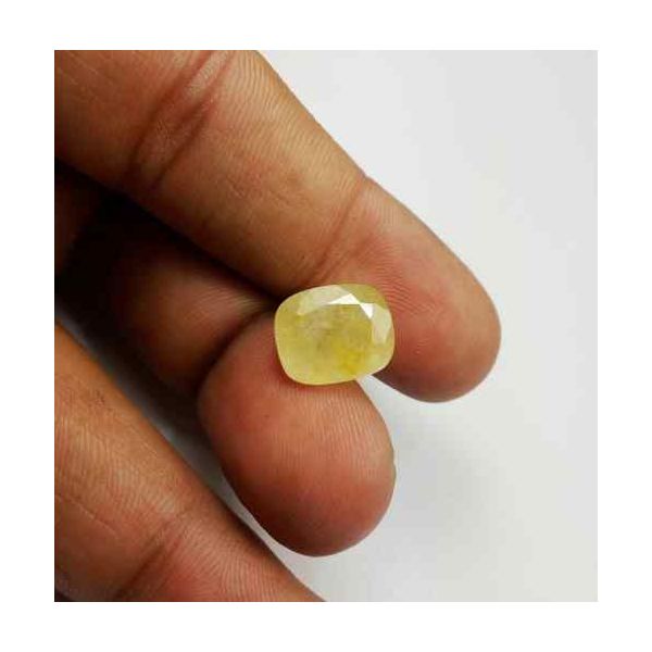 6.73 Carats Ceylon Yellow Sapphire 12.26 x 10.12 x 5.04 mm