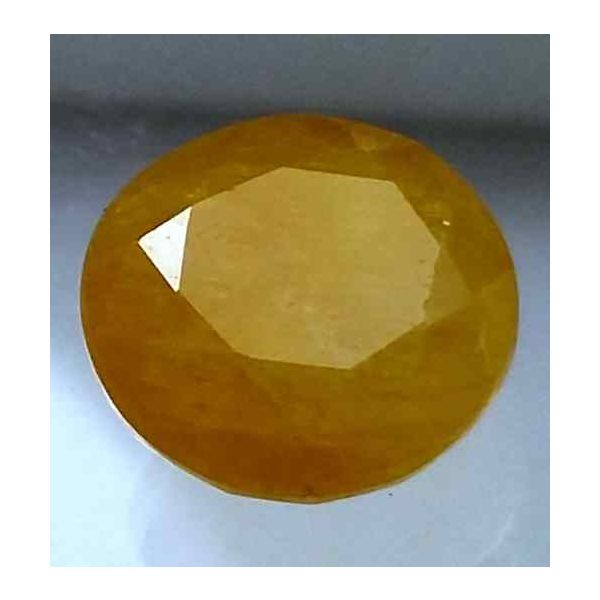 5.09 Carats Ceylon Yellow Sapphire 10.41 x 9.81 x 6.04 mm