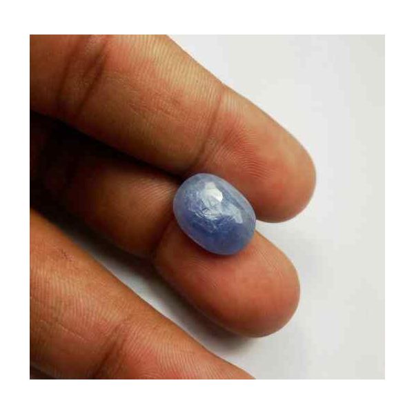 8.48 Carats Ceylon Blue Sapphire 14.56 x 10.94 x 5.06 mm