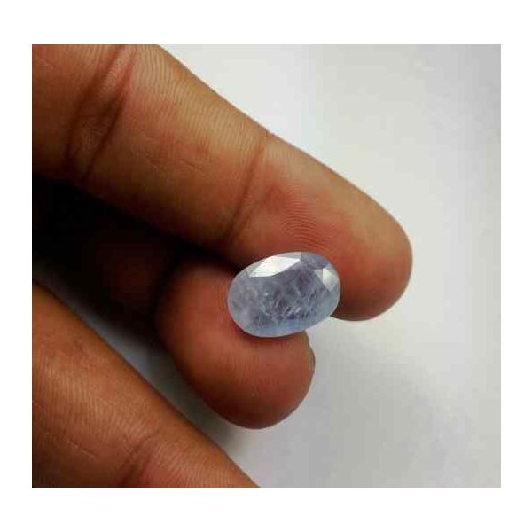 5.92 Carats Ceylon Blue Sapphire 13.76 x 9.61 x 4.09 mm