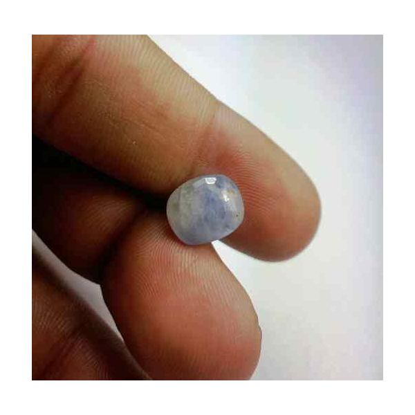 3.53 Carats Ceylon Blue Sapphire 10.68 x 9.13 x 3.27 mm