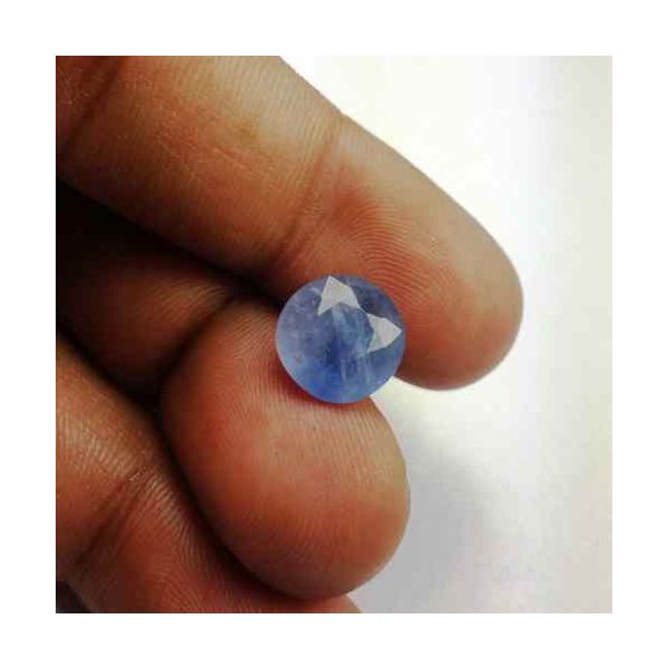 4.87 Carats Ceylon Blue Sapphire 10.69 x 10.55 x 4.49 mm